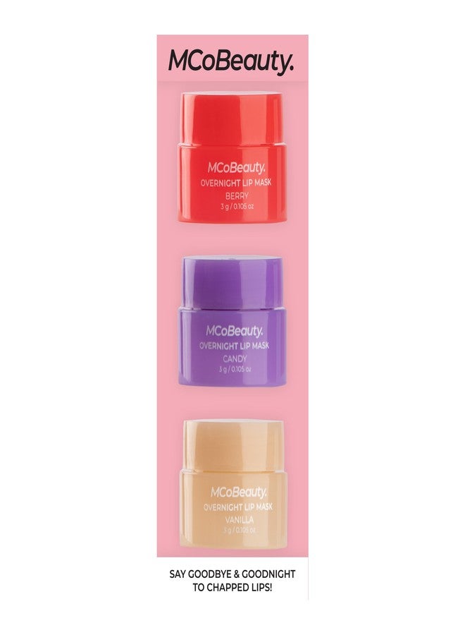 MCoBeauty - Double Duty Lip Mask Deluxe Trio - Contains Coconut Oil and Vitamin E Lip Balm for Day or Overnight Mask - Skin Care and Makeup Accessories - Stocking Stuffers for Women - 15g - Image 4